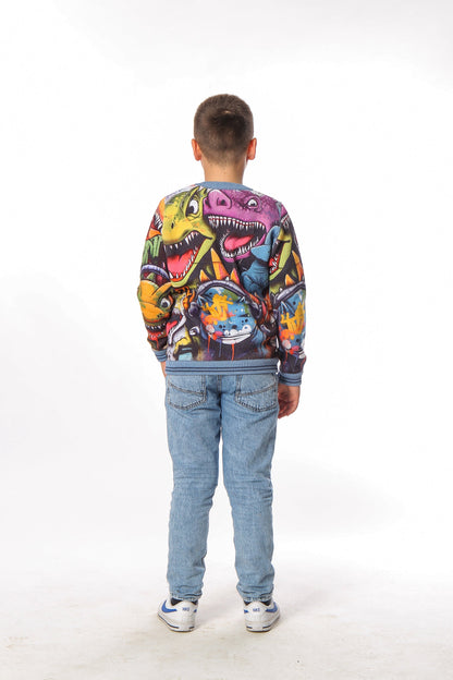 Graffiti Dino Bomber
