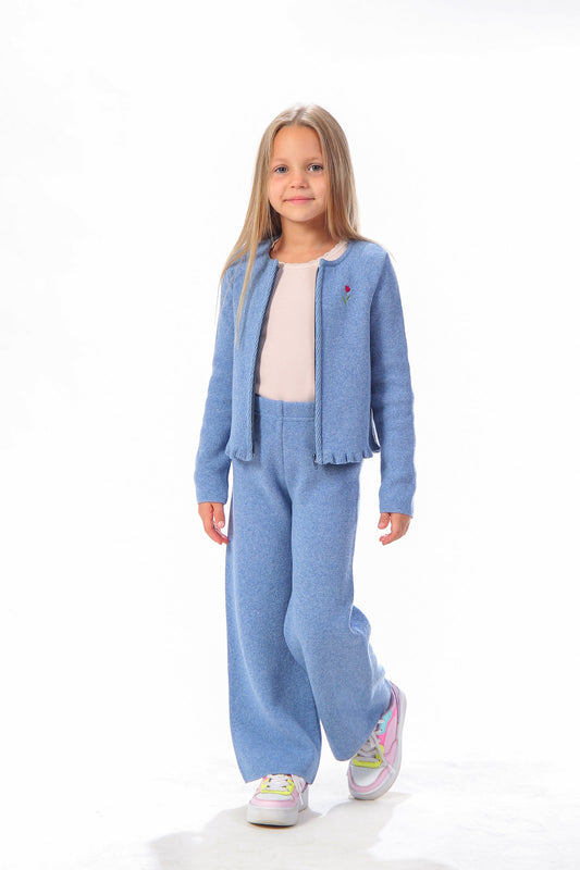 Solid Plave - Zimske Pantalone