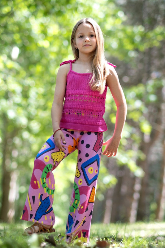 Kaktus Pink - Letnje Pantalone