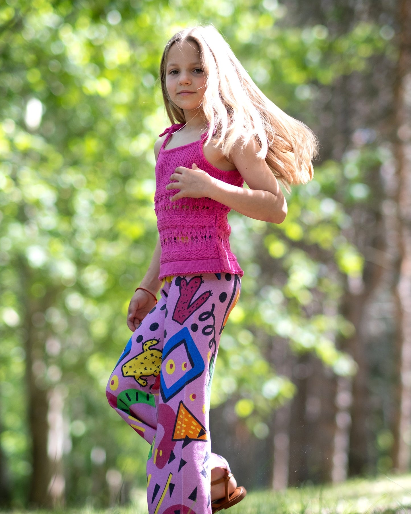 Kaktus Pink - Letnje Pantalone